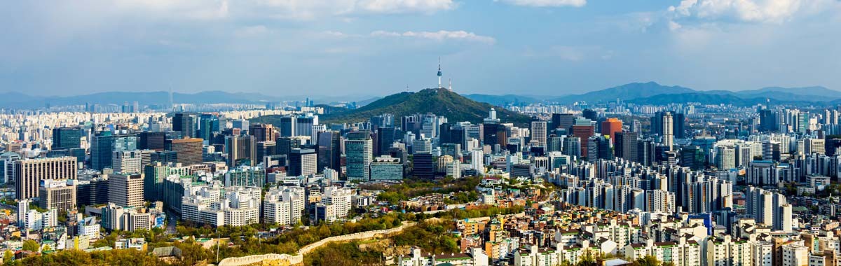 skyline of Seoul